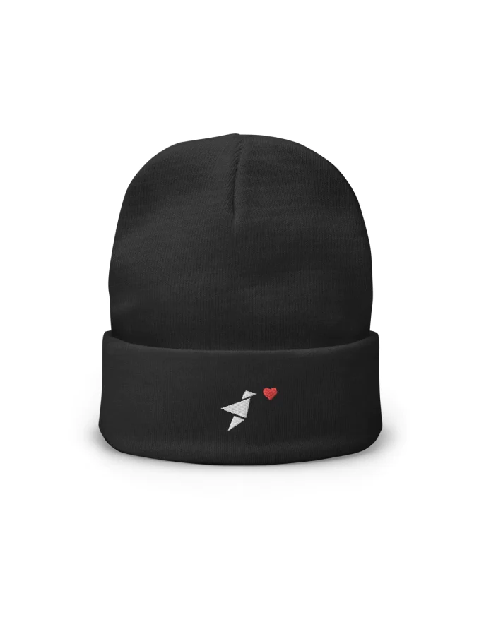 Embroidered Beanie